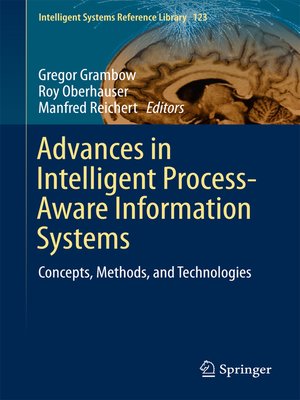 cover image of Advances in Intelligent Process-Aware Information Systems